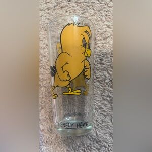 Rare - 1973 Pepsi Co. Vintage Henery Hawk Glass Tumbler